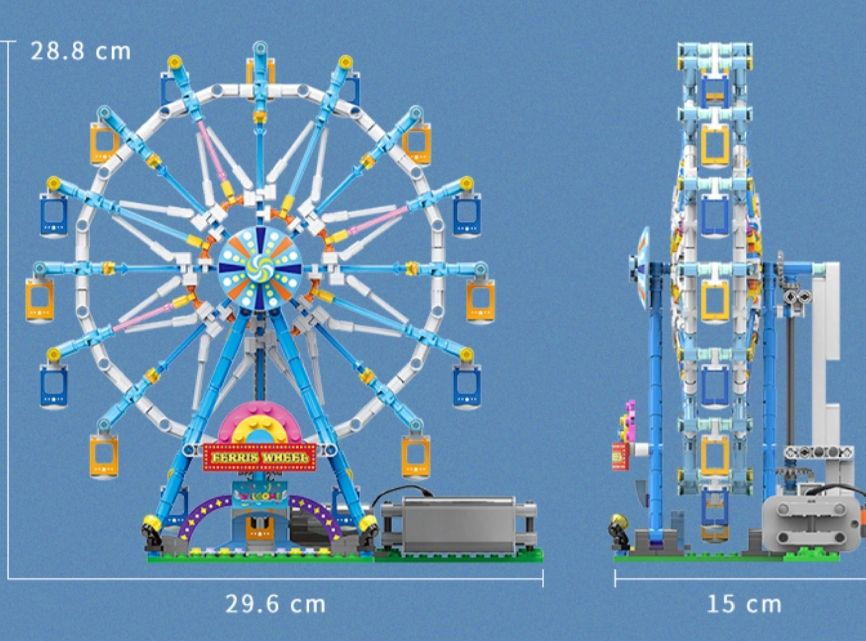 Electronic Ferris Wheel - Build & play