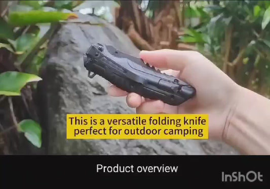 Camping Knife with Fire Starter