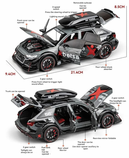 1:24 Scale Audi Diecast Model