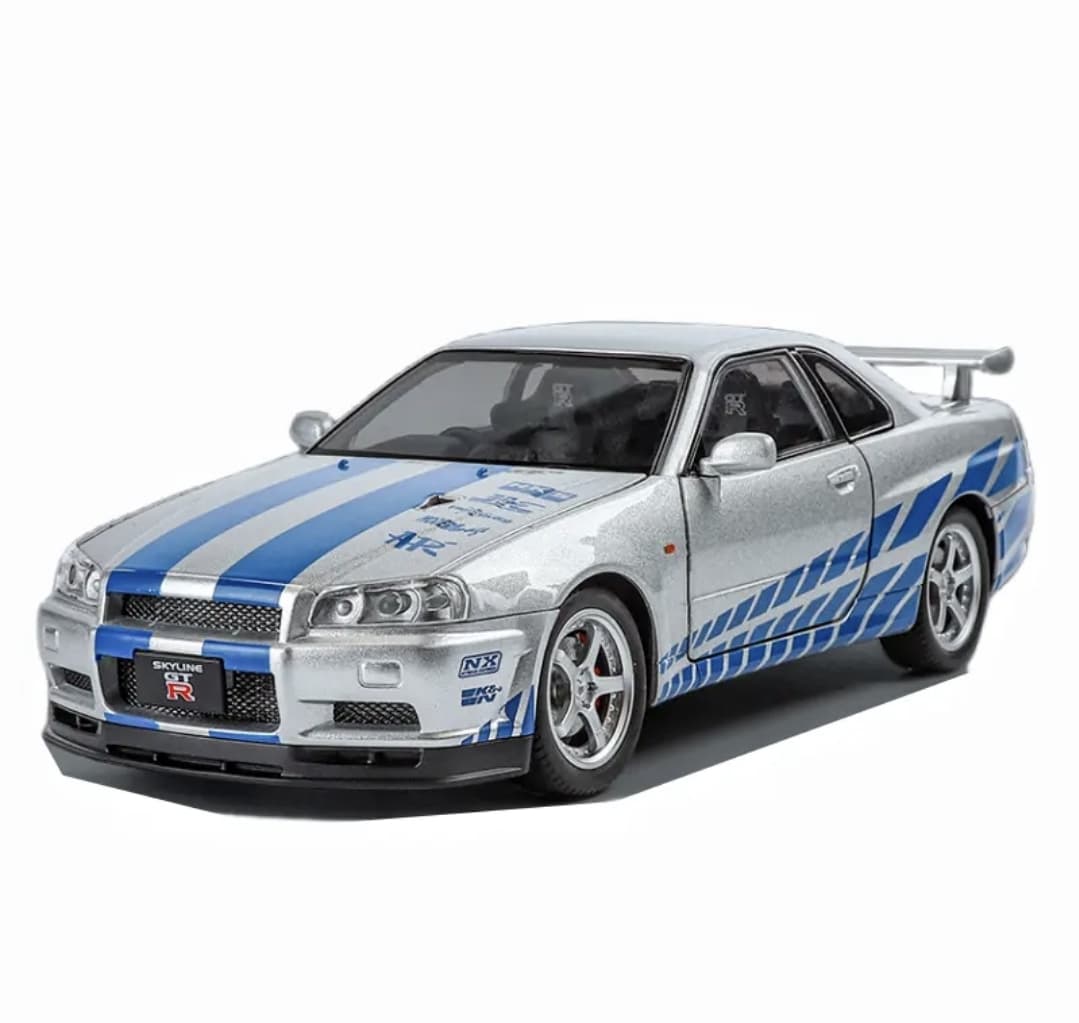 1:24 Scale Nissan Skyline GTR Diecast Model