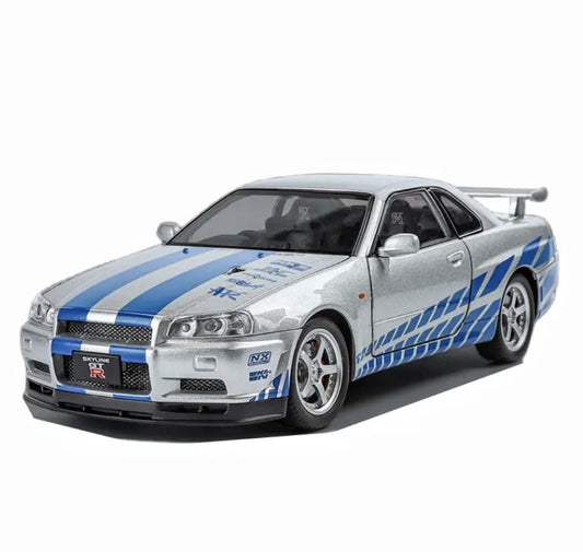 1:24 Scale Nissan Skyline GTR Diecast Model